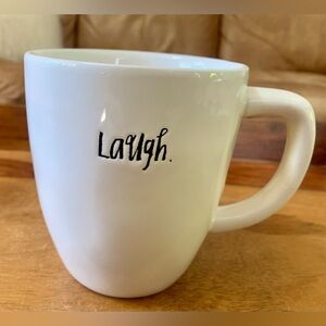 RAE DUNN Laugh Mug